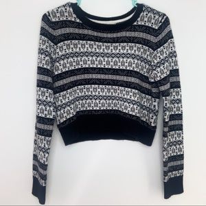 Holiday Cropped Sweater